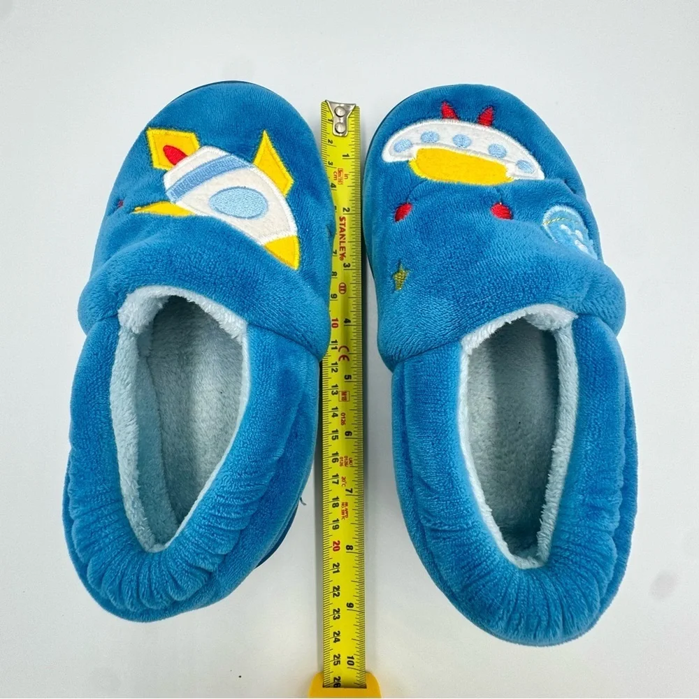 Blue Rocket Kids Slippers